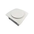 Aero Pure Aero Pure AP90H-S W ow Profile 90 CFM 0.3 Sones Slim Fit Bathroom Ceiling & Wall Fan with Integrated Humidity Sensor & Grille; White AP90H-S W